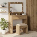 vidaXL Kaptafel Artisan Eiken 75,5 x 41 x 135 cm Bewerkt, Verzenden