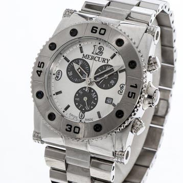 MERCURY - Swiss Made Chronographe Watch - ME1060-SS-1 -, Handtassen en Accessoires, Nieuw