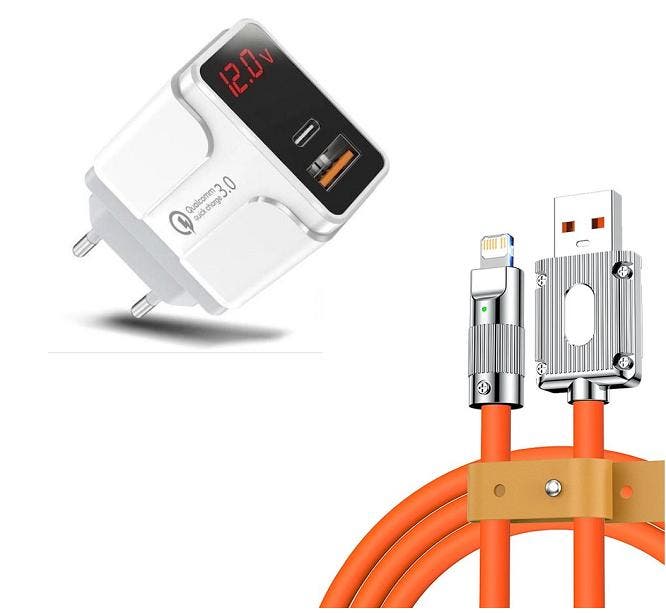 DrPhone OptiCharge - HALO5 Charger + LSC1 Lightning to USB, Télécoms, Téléphonie mobile | Chargeurs pour téléphone, Envoi