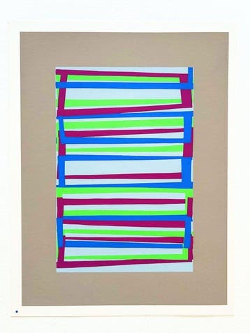 Josef Albers (1888-1976) - Interaction of Colors - XVIII-9