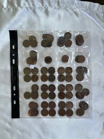Allemagne. Lot of 115+ Coins various metals and, Postzegels en Munten