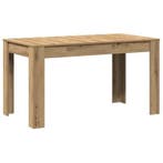 Eettafel 140x74,5cm Eiken | Retour Deal | Direct Weg, Verzenden