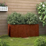 vidaXL Plantenbak 62x30x29 cm cortenstaal, Verzenden, Nieuw