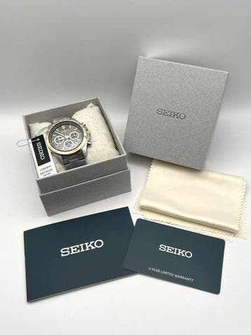 Seiko - Chronograph - Zonder minimumprijs - 8T63-00D0 -