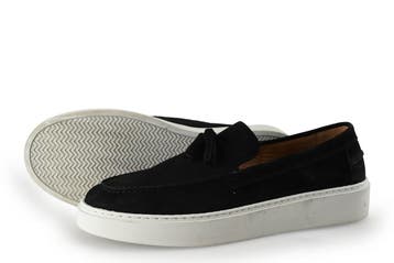 Manfield Loafers in maat 42 Zwart, Loafers, Manfield, Verzenden, Zwart