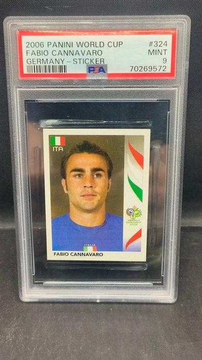 2006 Panini 2006 Panini World Cup Germany #324 Fabio, Collections, Autocollants