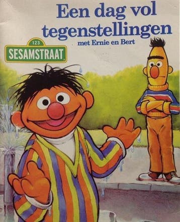 Sesamstraat een dag vol tegenstellingen met Ernie en Bert, Verzenden, Andrew Gutelle