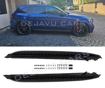 Treeplanken Zwart voor Mercedes Benz GLC X253 SUV C253 Coupe, Ophalen of Verzenden