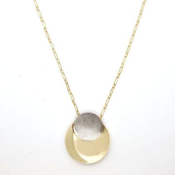 Quadri - Collier avec pendentif - 18 carats Or jaune