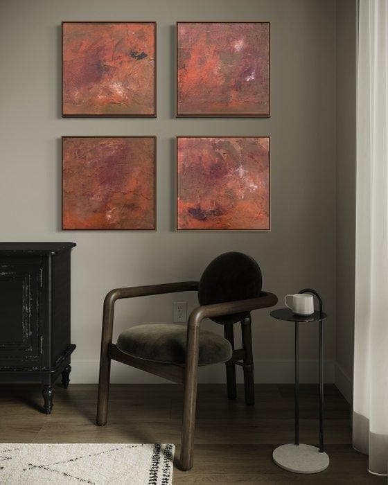 MARENA - Raw and Authentic / Mini Collection / 002 / (No, Antiquités & Art, Art | Peinture | Moderne