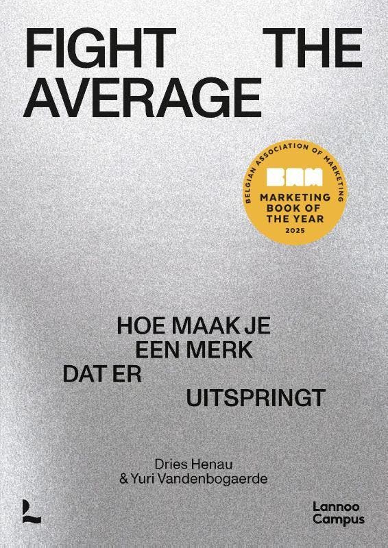 Fight The Average | Dries Henau; Yuri Vandenbogaerde | Nieuw, Boeken, Overige Boeken, Nieuw, Verzenden