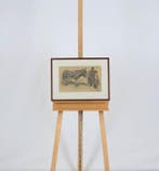 Willem Hendrik van der Nat (1864–1929) - Ezel en man, Antiquités & Art