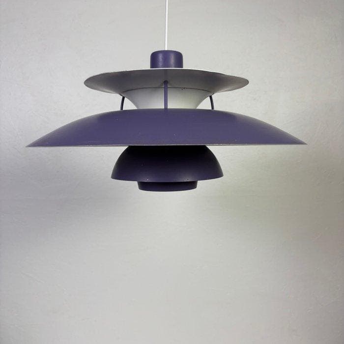 Louis Poulsen - Plafondlamp - PH5 - Metaal, Antiquités & Art, Antiquités | Éclairage