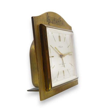 Klok - Veglia - Messing - 1960-1970, Antiek en Kunst, Antiek | Klokken