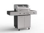 Veiling - Gasbarbecue 3 branders RVS, Tuin en Terras, Gasbarbecues, Nieuw
