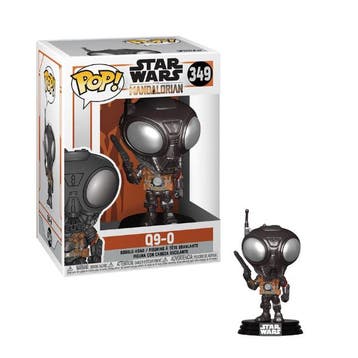 Funko Pop! Movies Star Wars - The Mandalorian - Q9-0 #349, Verzenden, Nieuw