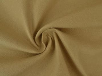 15 meter vilt 1mm - Donker beige, Verzenden, 120 cm of meer, Beige, Polyester