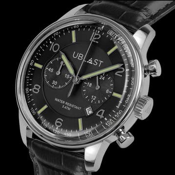 Ublast - Elegant Chronograph - REF. UBELCH40BK - Heren -