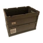 Klapkrat 600x400x420 mm euronorm grijs kunststof, Ophalen of Verzenden