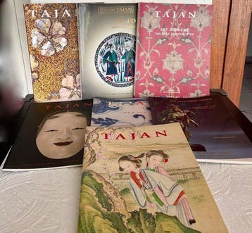 7 veilingcatalogi Tajan / Aziatische kunsten / 1989-2008 -