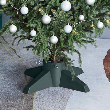 vidaXL Kerstboomstandaard 55,5x55,5x15 cm groen, Divers, Verzenden