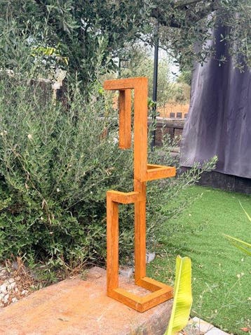 Ana Lucia B.M - Sculpture Corten - XL - No Reserve, Antiquités & Art