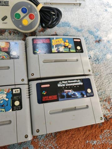 Nintendo - Snes - Super Nintendo & 7 Games & Super Game Boy, Nieuw