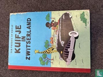 Kuifje in Zwitserland [Avontuur in de Alpen] - 1983, Boeken, Stripverhalen, Eén stripboek, Verzenden, Gelezen, Denis, Filip.