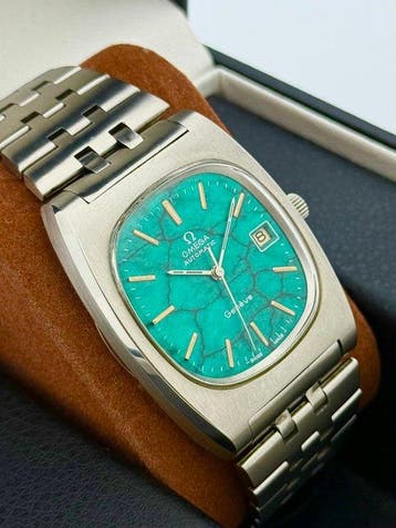 Omega - Zonder minimumprijs - Automatic Geneve “Turquoise, Nieuw