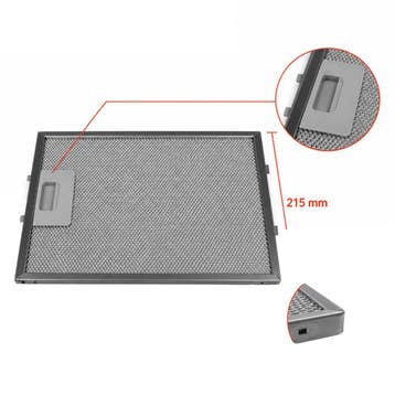 Ikea Metaalfilter 481248048083 215x268x8mm, Verzenden, Nieuw