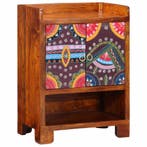vidaXL Schoenenkast Bruin 55 x 35 x 75 cm Massief Acacia, Verzenden, Nieuw
