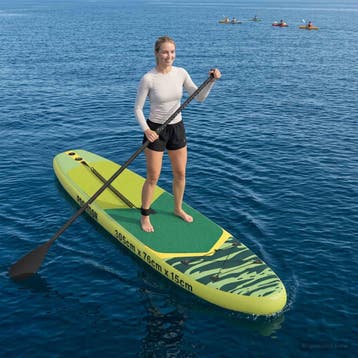 vidaXL Opblaasbaar Stand Up Paddle Board POSEIDON 305 x 76 x, Watersport en Boten, Verzenden, Nieuw