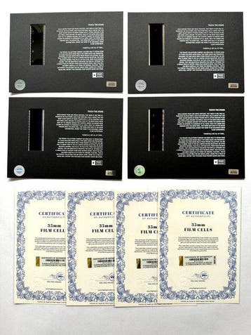 Alien Franchise – Rare Set of 3 Mounted 35mm Film Cells –