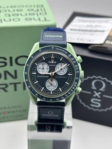 Omega x Swatch - MoonSwatch - Mission on Earth - Sans prix, Bijoux, Sacs & Beauté
