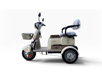 Veiling - Elektrische scootmobiel - off white - 25 km/u, Nieuw