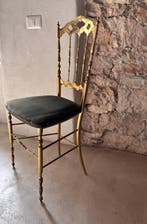 Chaise - Laiton doré - chaise Chiavari