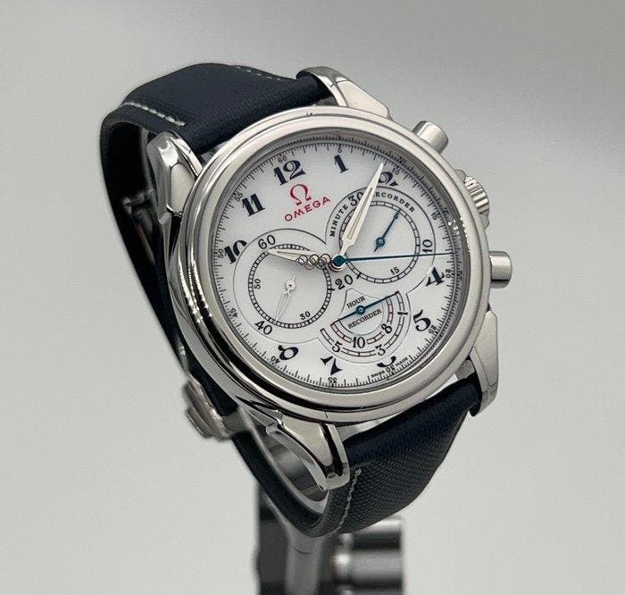 Omega - De Ville Olympic Collection - 422.13.41.50.04.001 -, Handtassen en Accessoires, Horloges | Heren