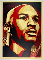 Shepard Fairey (OBEY) (1970) - Hall of Fame Portrait (Large