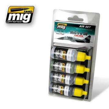 Mig - Mig & Su Fighters Greys (Mig7204), Verzenden