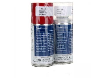 ORIGINELE Ford spuitverf COLORADO RED + blanke lak 150ml 177, Ophalen of Verzenden, Nieuw