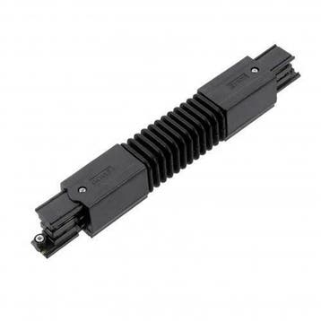 3-Fase Rails Flexibele connector | Zwart, Verzenden
