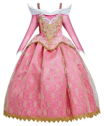 Prinsessenjurk - Doornroosje luxe jurk - Kleedje, Verzenden, Nieuw