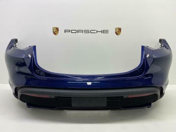 Porsche Taycan Turbo S ORIGINELE achterbumper kompleet, Ophalen, Gebruikt, Porsche, Achter