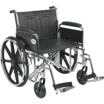 Opvouwbare Rolstoel Heavy Duty (Nieuw), Ophalen of Verzenden, Inklapbaar, Nieuw, Handbewogen rolstoel
