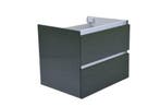 Vision onderkast+2 laden 60x46 hoogglans grijs, Ophalen of Verzenden