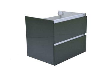 Vision onderkast+2 laden 60x46 hoogglans grijs, Ophalen of Verzenden