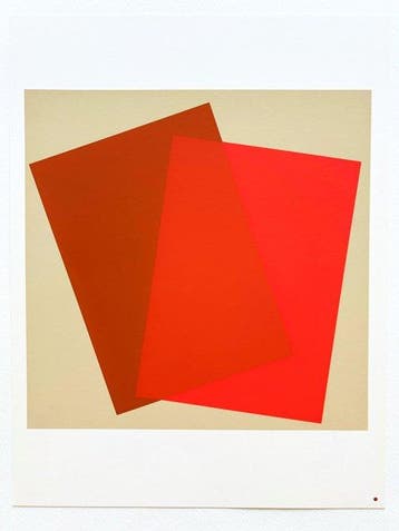 Josef Albers (1888-1976) - Interaction of Colors - IX-1