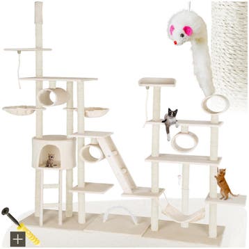 Krabpaal Snooky 261 cm - beige, Verzenden, Nieuw