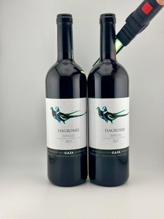 2021 Gaja Dagromis - Barolo - 2 Flessen (0.75 liter), Verzamelen, Wijnen