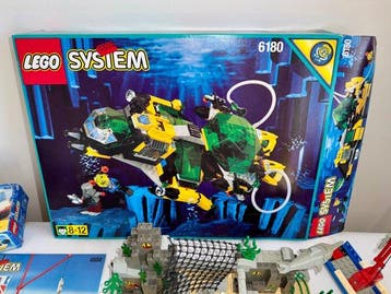 Lego Set - Aquazone - 6556: Scuba Squad + 6558: Shark Cage